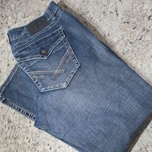 T.K. Axel Mens Vintage Boot Cut Jeans..36x32